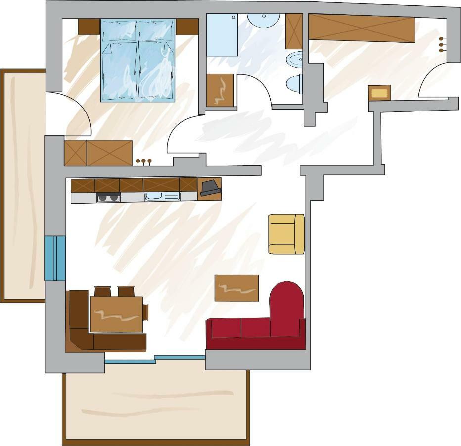 Appartements Schusterbauer Natz-Schabs Luaran gambar